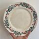 Set of 8 flat plates vintage model Cécile de HBCM