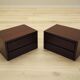 Set of hanging bedside cabinets, Danish design, 1970s, production: Denmark