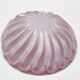 Vide poche, cendrier en opaline rose et verre Lattimo par Fratelli Toso, Italie