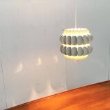 White metal pendant lamp from the mid-century by H. Zender for Temde.