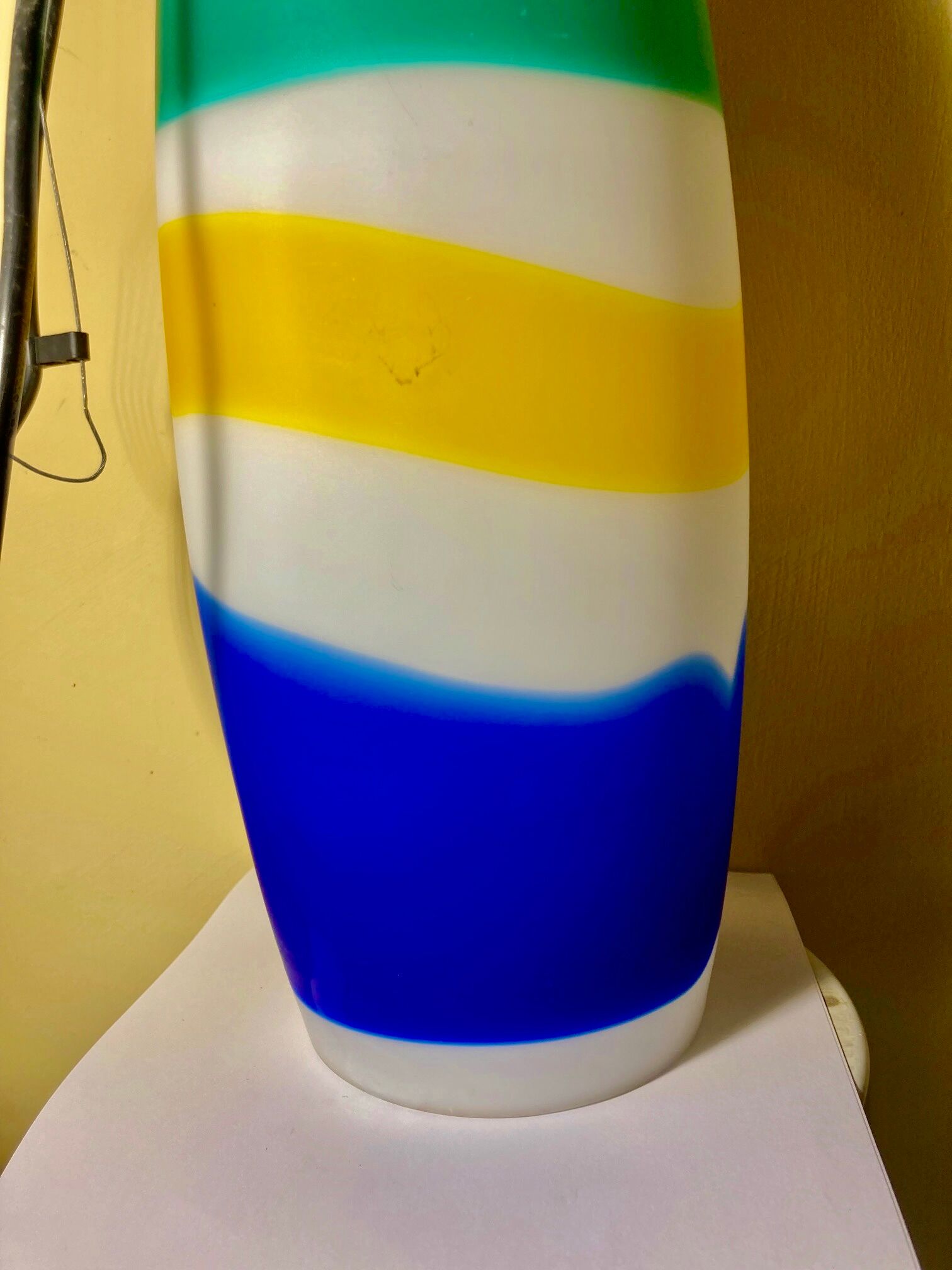 Sigaro suspension lamp by Massimo Vignelli for Venini, Italy, 1950s