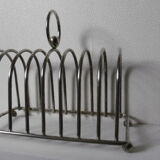 Silver metal toast door