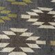 Kilim carpet in burlap and cotton - 120cm x 180cm