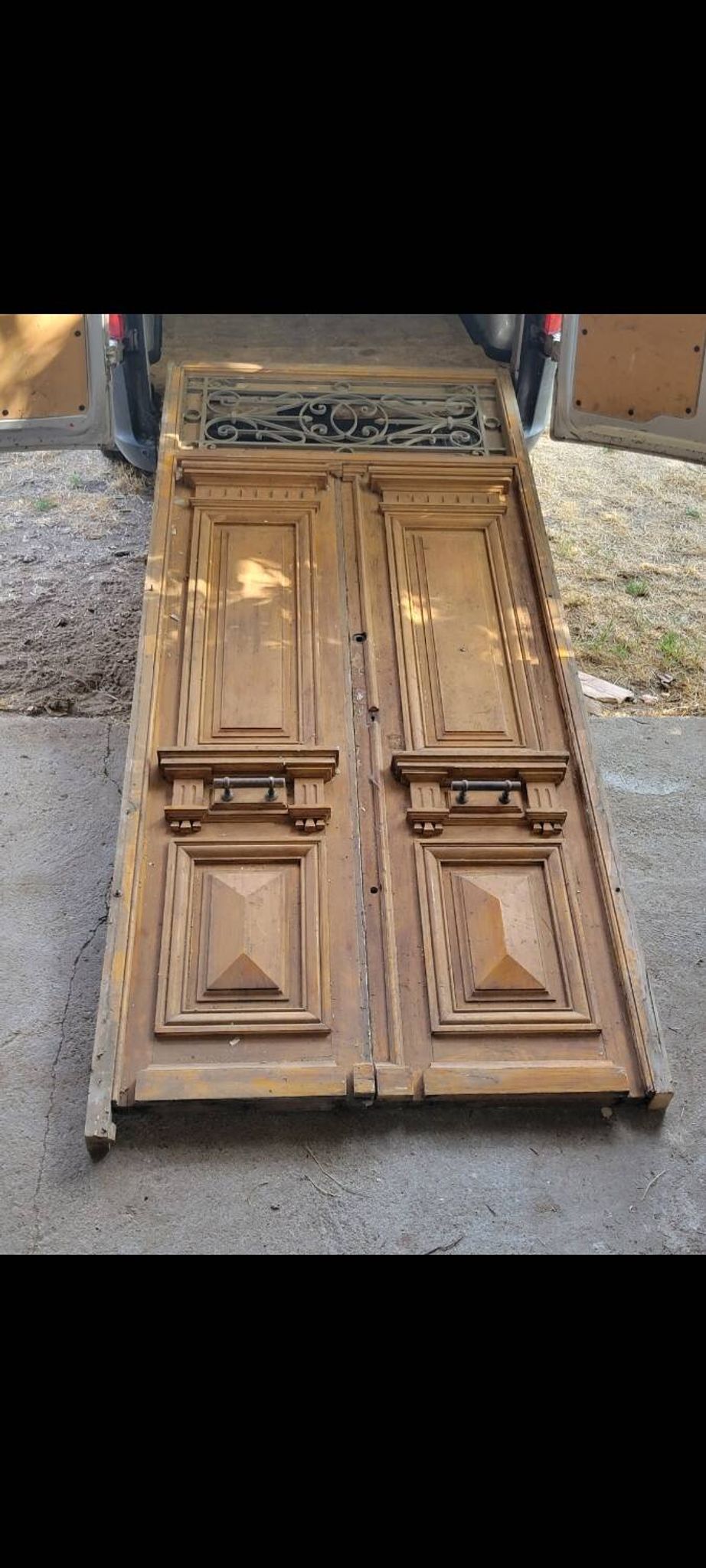 Double porte hausmanniennes