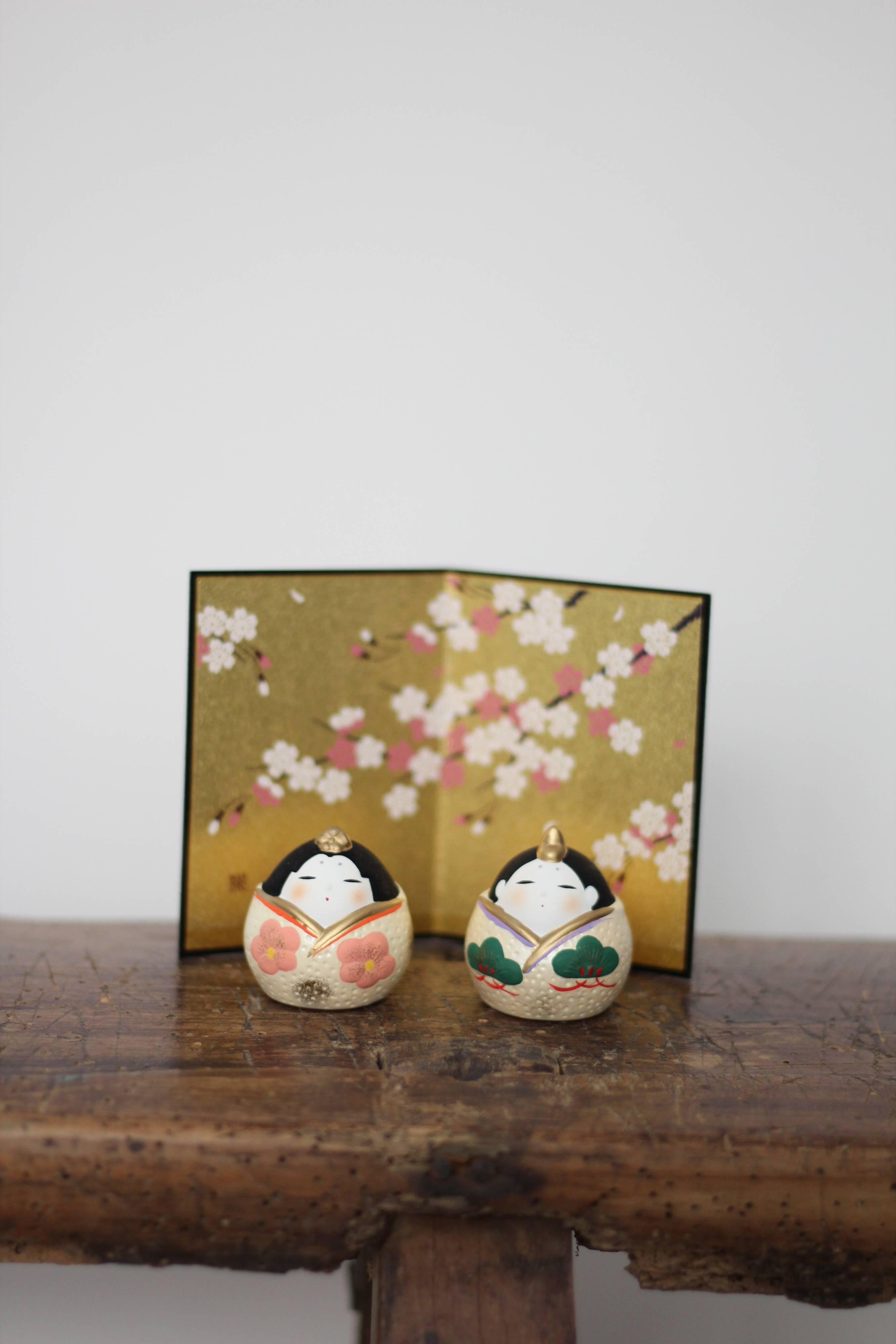 Japanese doll couple for Hina Matsuri