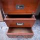 Elegant english marine desk bois des iles