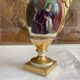 Napoleon III Hand-Painted Porcelain Vase of Paris Porcelain