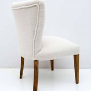 Mid-Century Modern Italian Bouclé Small Armchair, 1950s