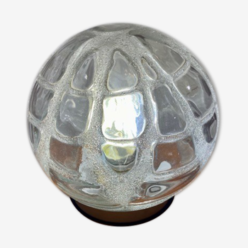 Lampe de table Globe Mazzega Murano