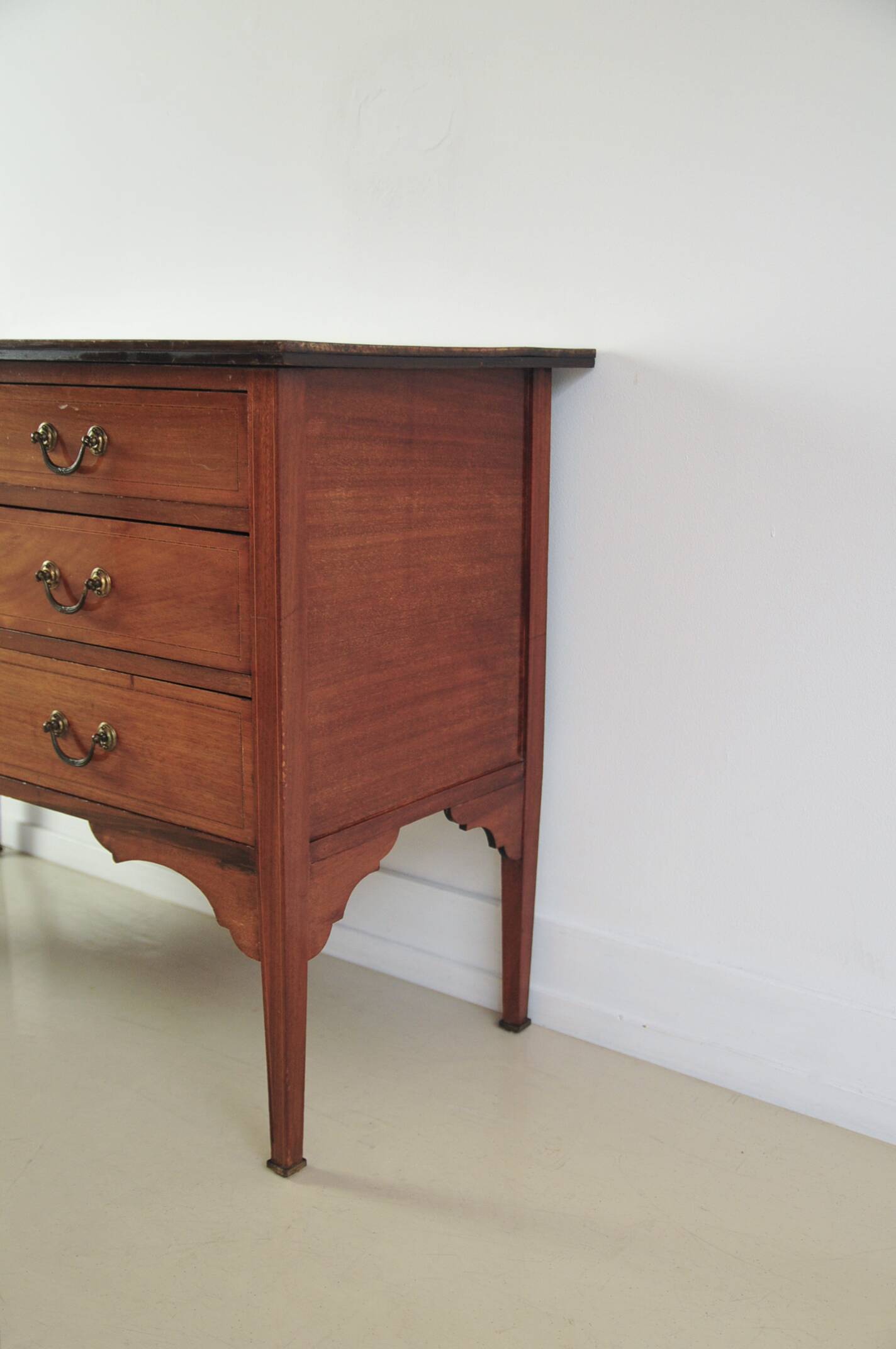 Mahogany chest of drawers 1950s