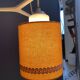Pendant lamp 3 colorful shades 1960s