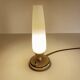 Vintage Lamp 50s Glass, Brass Glass, Yellow
