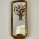 Miroir bois doré 18ème siècle 20x51cm