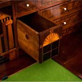 Biedermeier secretary, Northern Europe, mid 19th century.