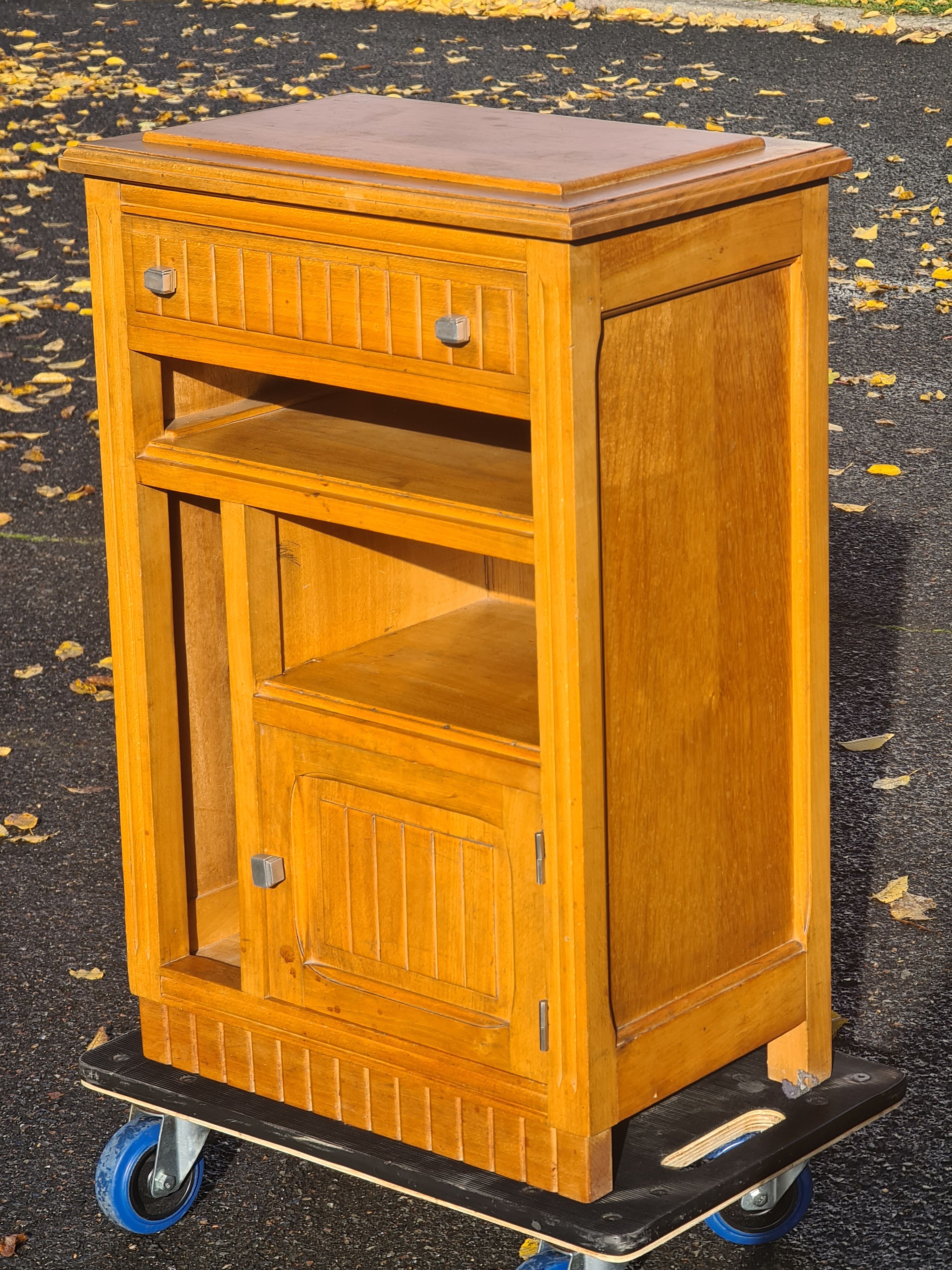 Art deco jam maker 1940-50 solid wood