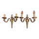 Paire applique bronze style empire design Péris Andreu