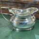 English coffee set in silver metal of the early twentieth century