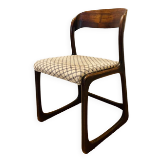 Magnificent Sleigh Chair iconic Baumann model 1970