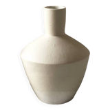 White soliflore vase