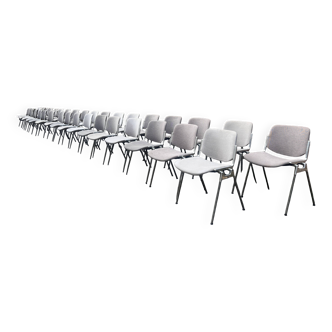 Series of 35 DSC 106 Chair by Giancarlo Piretti for Castelli from the 1970s