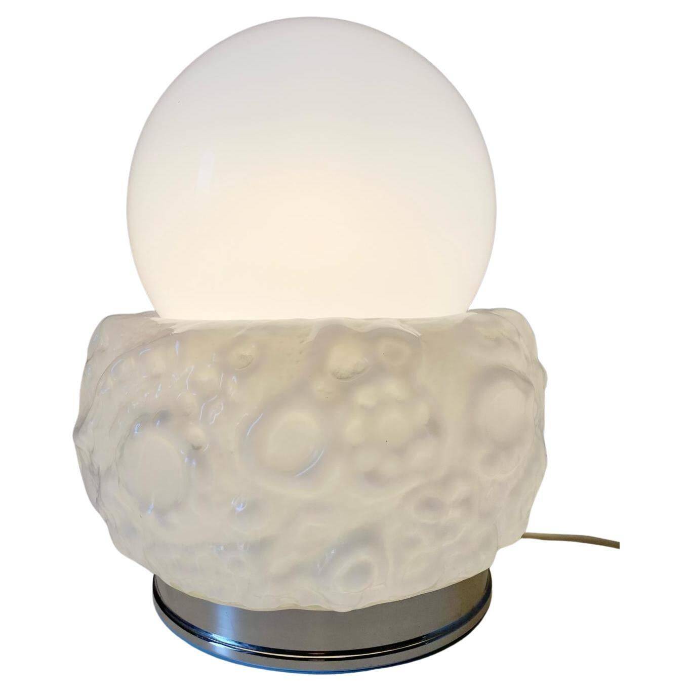 Murano glass table lamp, style Carlo Nason for Mazzega, Italy 1970s