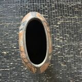 Vase en laiton émaillé