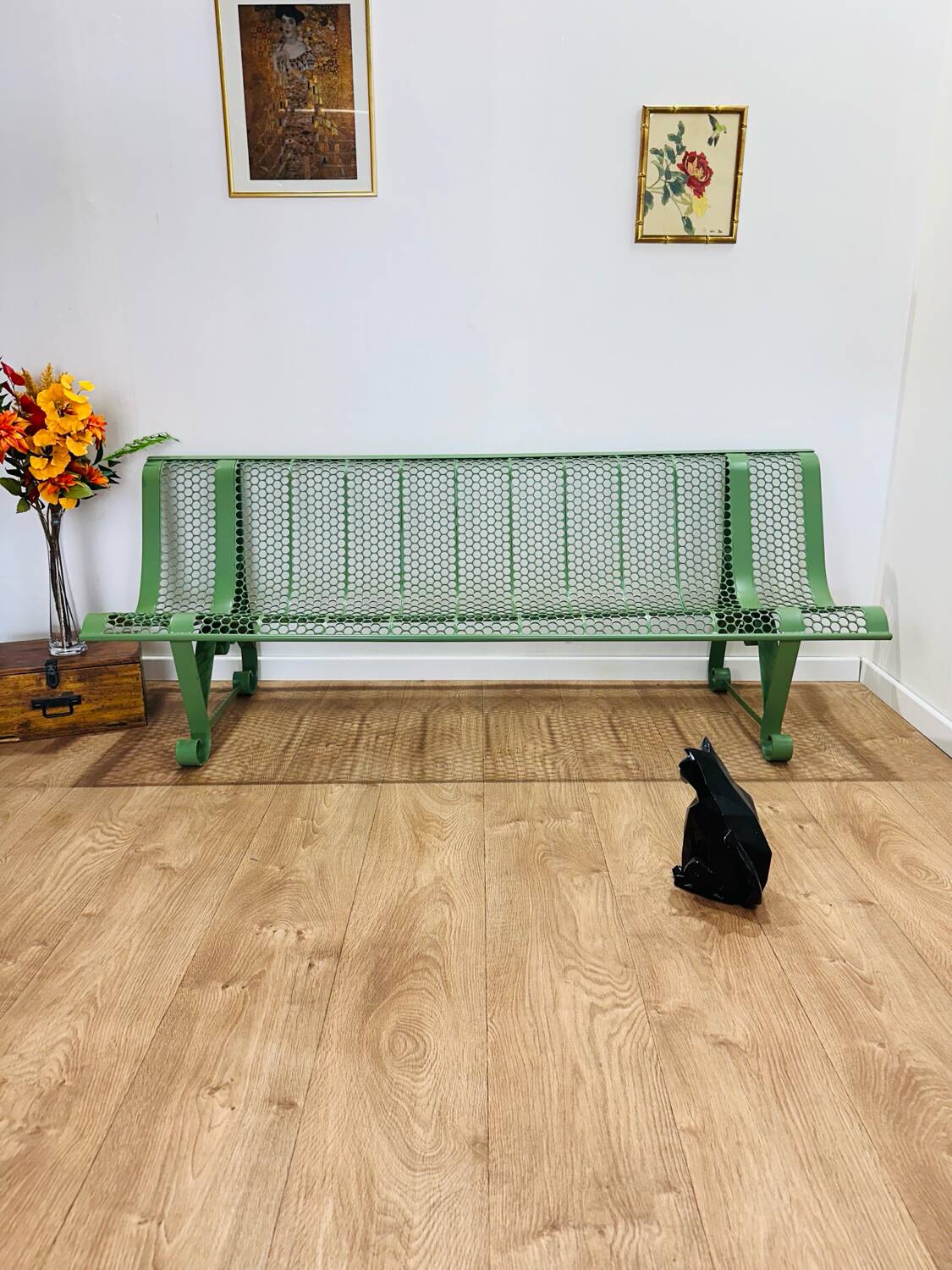 René Malaval metal bench