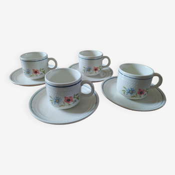 Cups and saucers Pagnossin