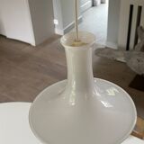opaline pendant light - Sweden, 1970s