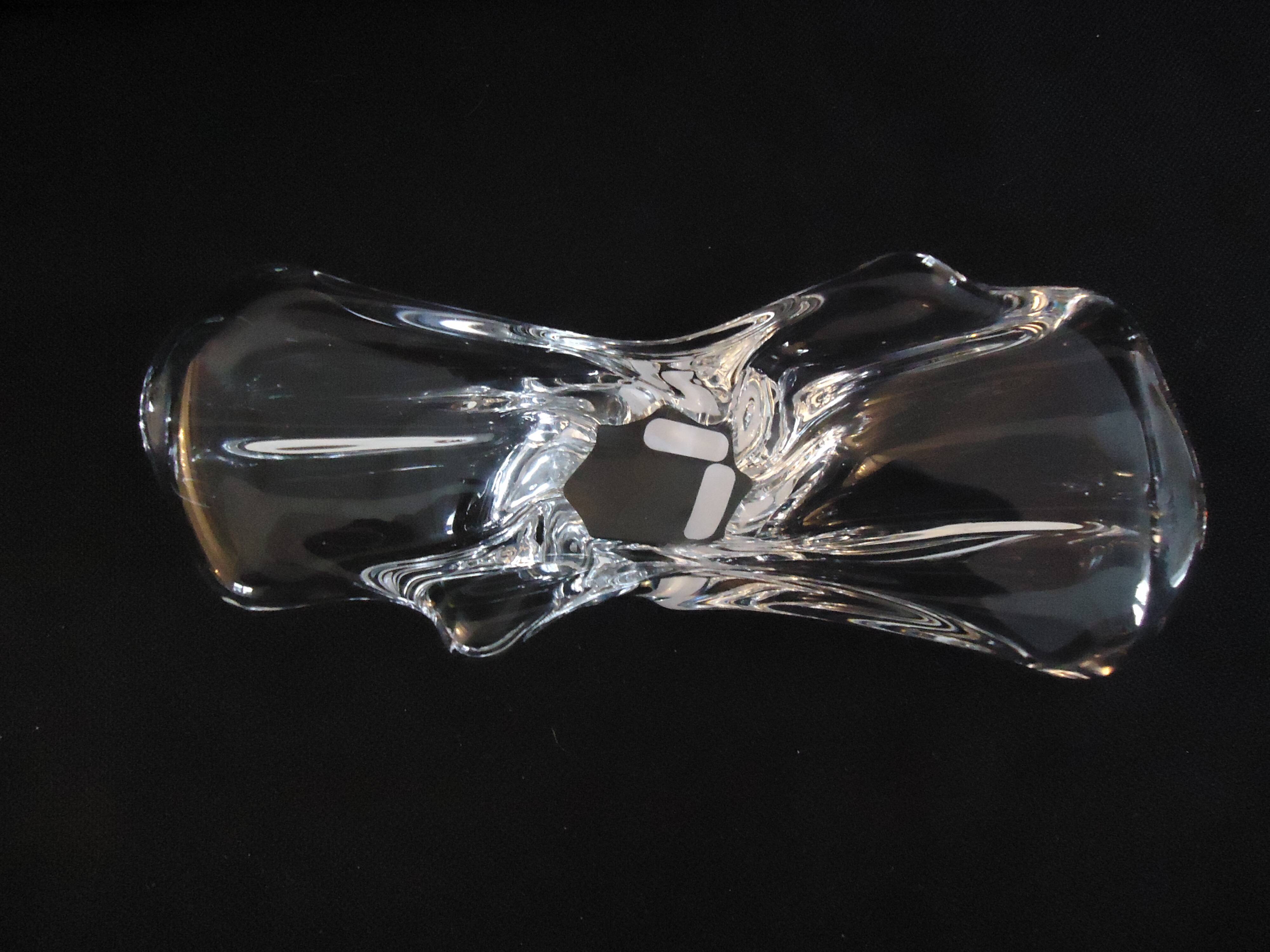 Baccarat crystal ashtray catchall Model Avila