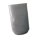 Vase en opaline décor tulipe