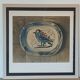 Pablo Picasso numbered 84/100, ceramic lithograph 1967