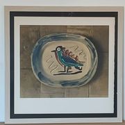 Pablo Picasso numérotée 84/100, lithographie céramique 1967