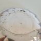 Silver-plated shell-shaped butter dishes, in the shape of a scallop shell.