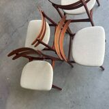 Vintage Danish dining chairs teak