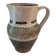 Stoneware jug with floral decoration – 1950s–1970s – 1.25 L