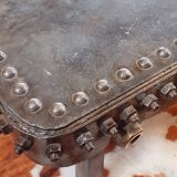 Industrial coffee table.