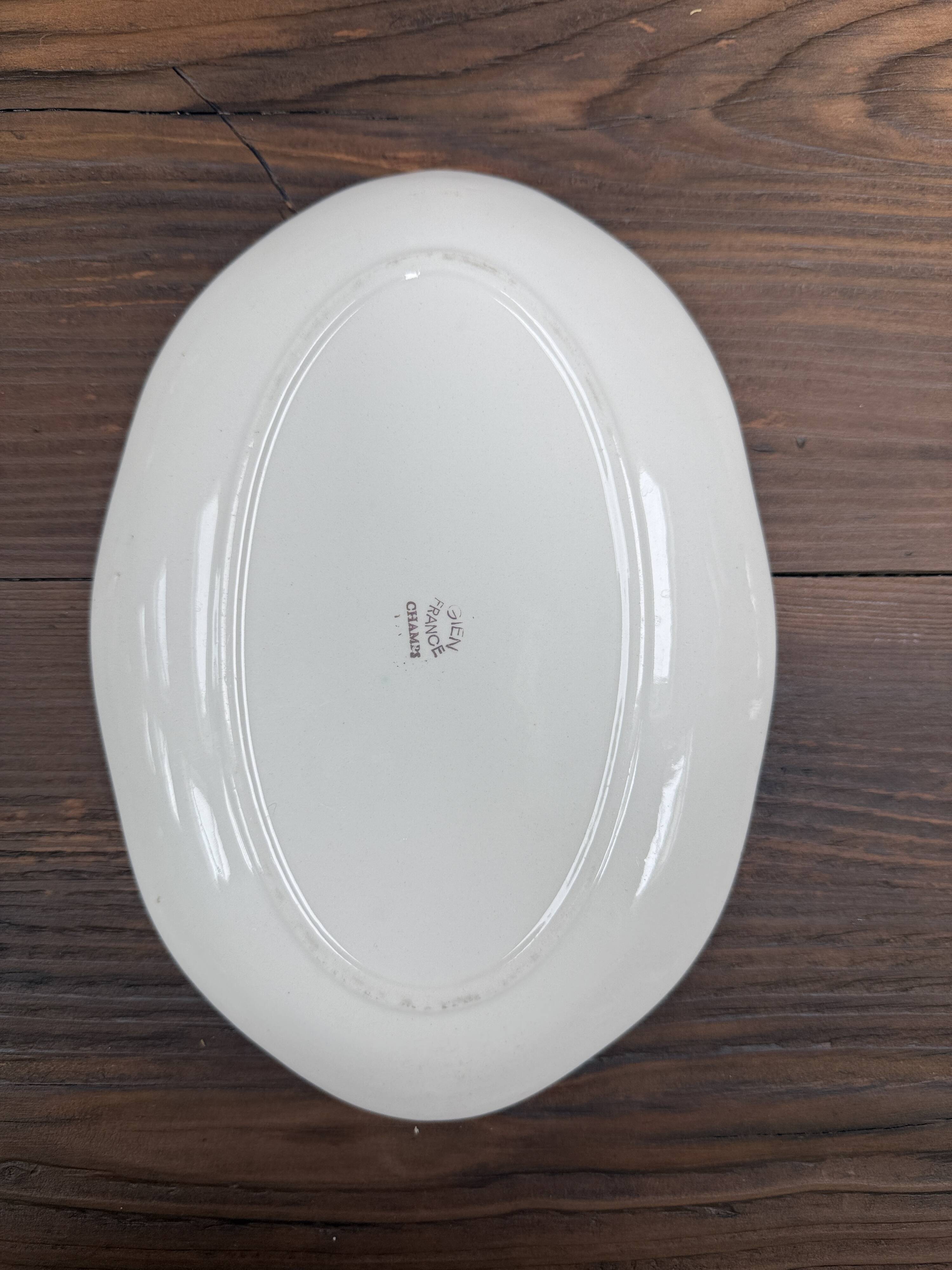 Flat plates Gien Champs