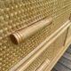 Vintage rattan low cabinet