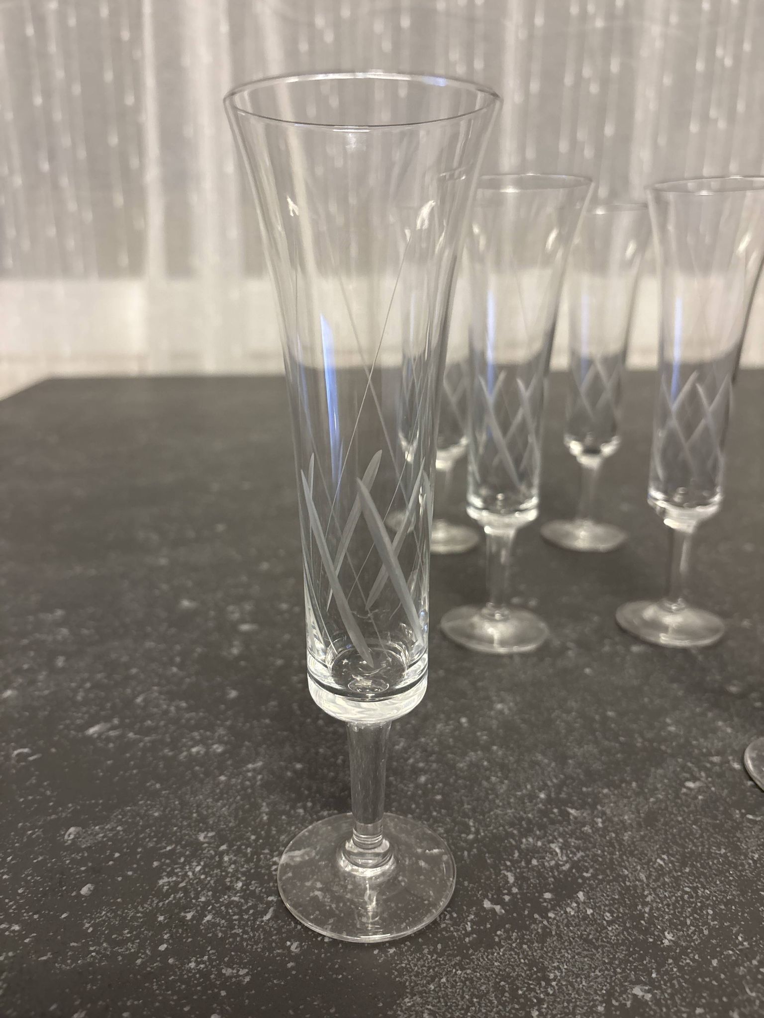 Flûte champagne cristal