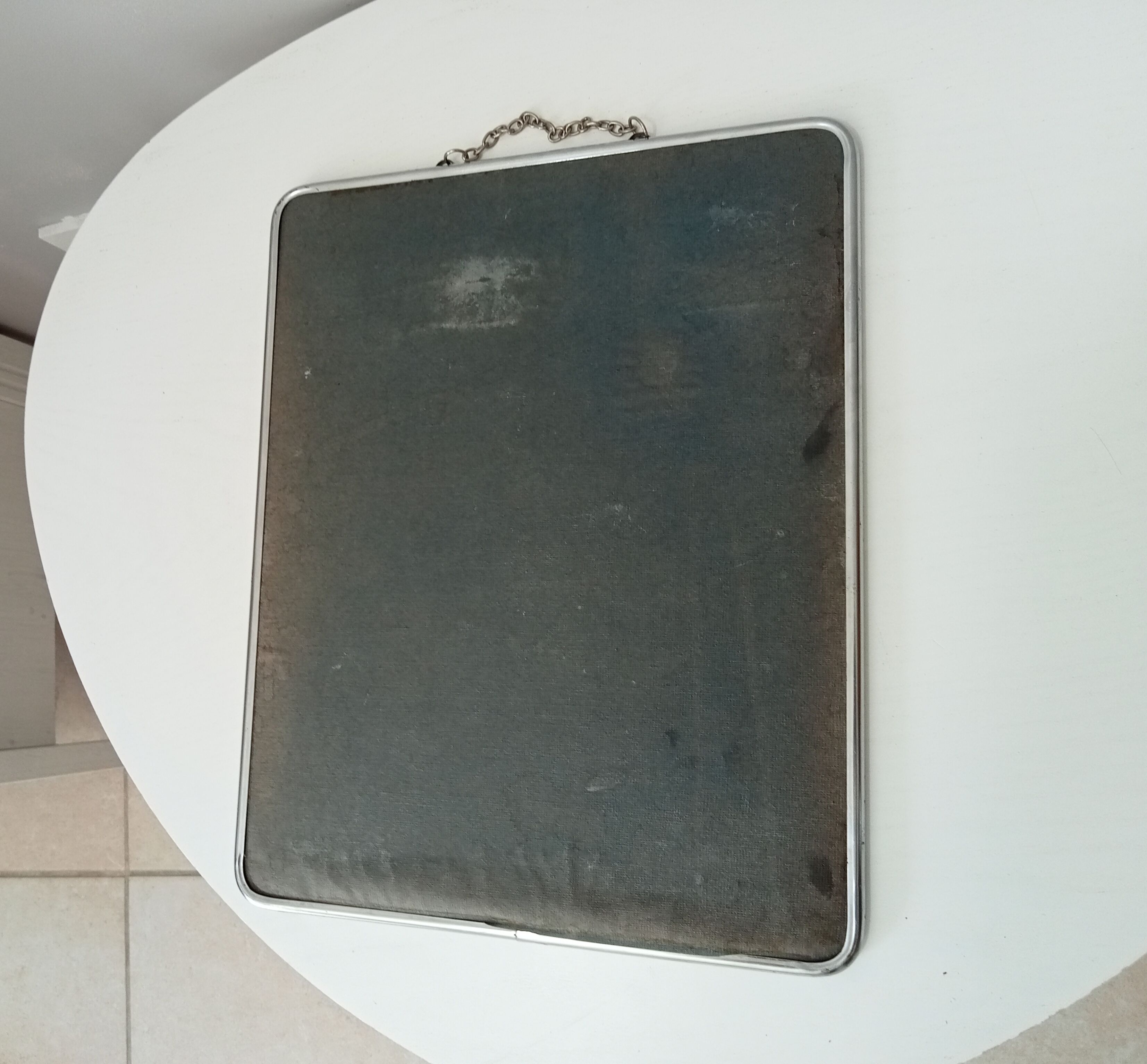 Vintage barber mirror 60s