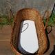 Former Couffin Bed Baby Wicker Braided With Anses - Vintage Matelas
