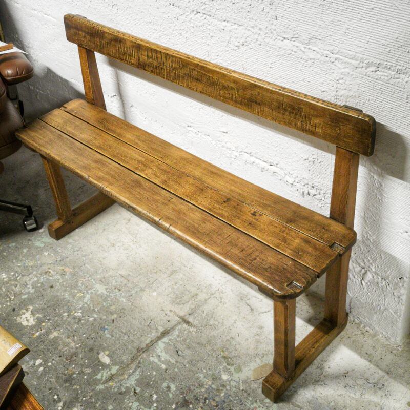 School bench 50s