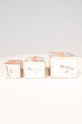 Vases italiens de Desimone 69, ensemble de 3