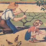 Vintage MDI school poster