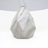 Mid Century Modern Italian Carrara Marble Coffee Table, 1970s, Two Availabl
