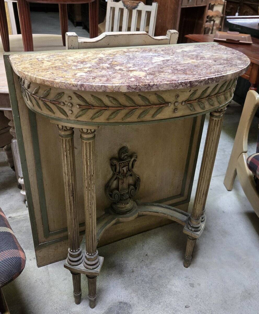 Console de boiserie de style Louis XVI époque XIXeme