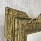 Antique mirror with a pediment
