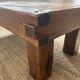 Table basse brutaliste