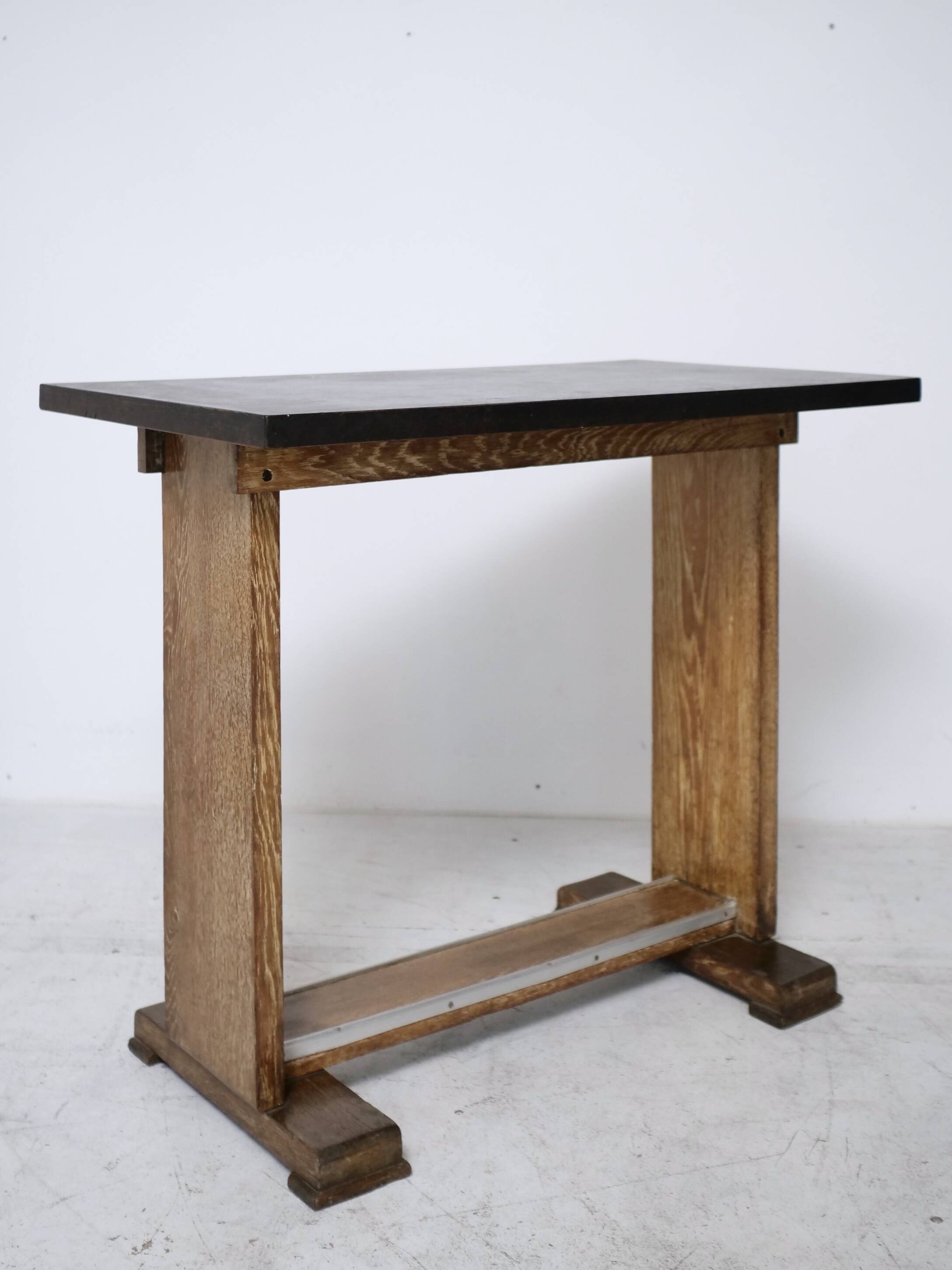 Art Deco modernist side table, 1930s